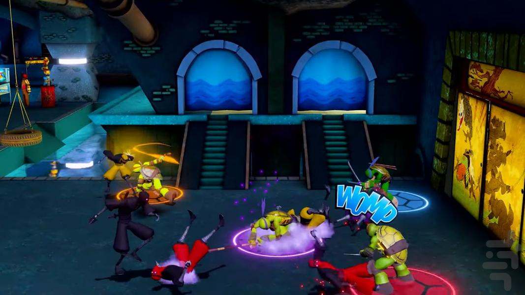 لاک پشت های نینجا (خشم جهش یافته ها) - Gameplay image of android game