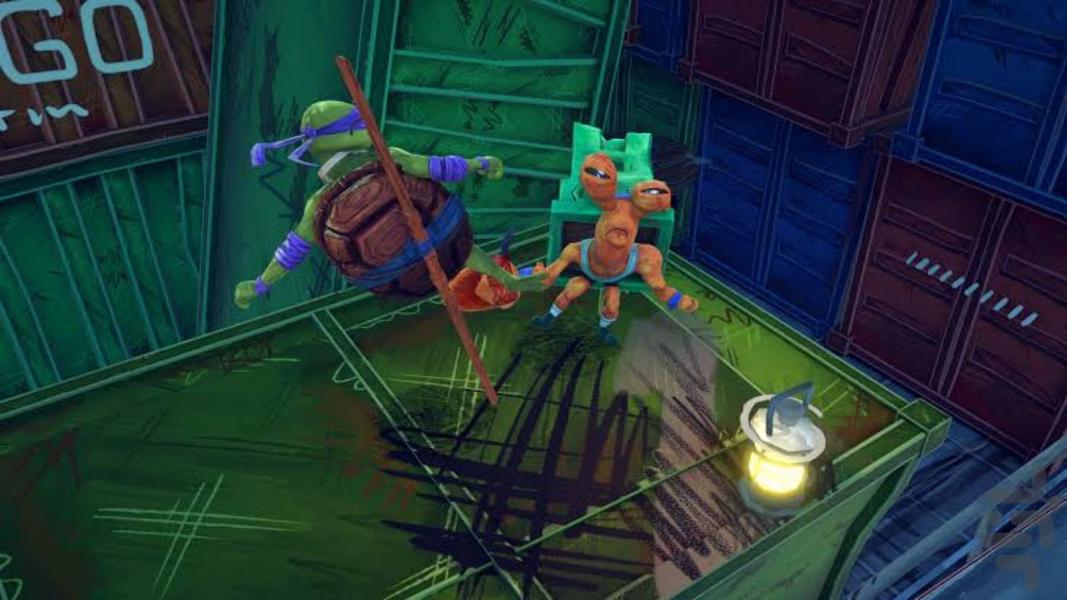 لاک پشت های نینجا (رها شده) غیر رسم - Gameplay image of android game