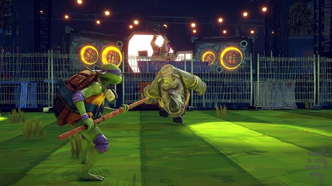 لاک پشت های نینجا (رها شده) غیر رسم - Gameplay image of android game