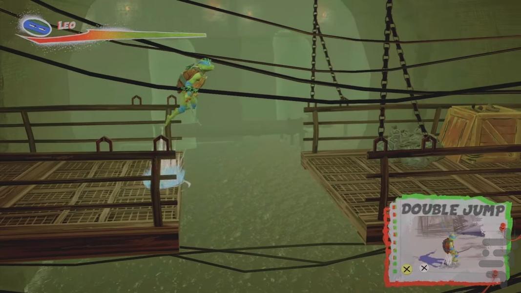 لاک پشت های نینجا (رها شده) غیر رسم - Gameplay image of android game