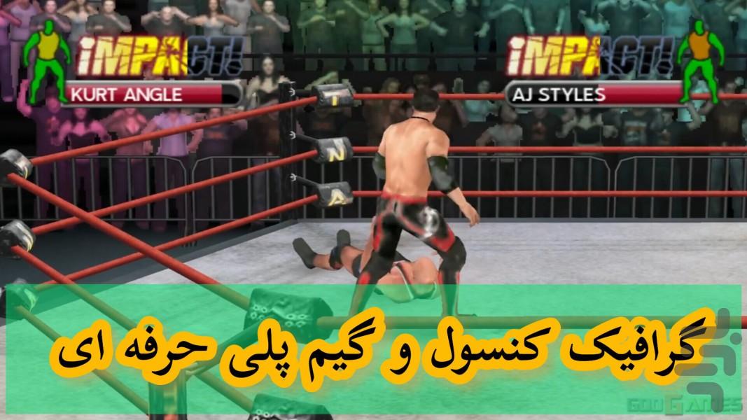 TNA (برخورد شدید) غیر رسمی - Gameplay image of android game