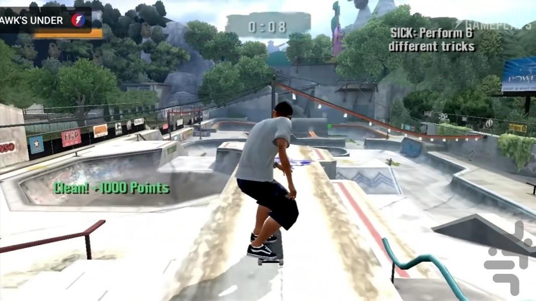 تونی هاوک پروژه ۸ (غیر رسمی) - عکس بازی موبایلی اندروید