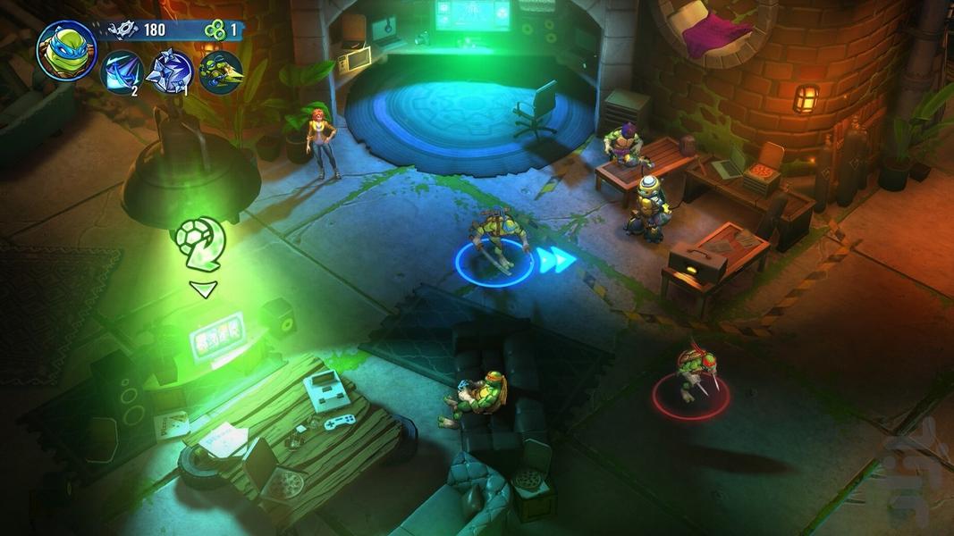 لاکپشت های نینجاسرنوشت متلاشی غیررسم - Gameplay image of android game