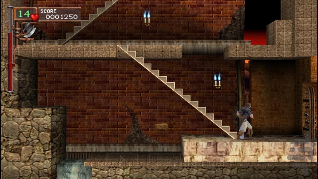 کاسلوانیا (تواریخ دراکولا X) غیررسمی - Gameplay image of android game