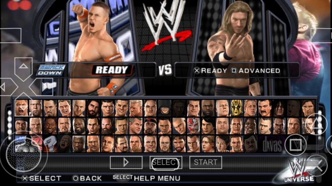 WWE ۲۰۱۱ بازیکنان آزاد (غیر رسمی) - عکس بازی موبایلی اندروید