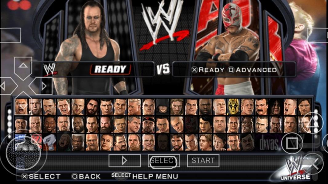 WWE ۲۰۱۱ بازیکنان آزاد (غیر رسمی) - عکس بازی موبایلی اندروید
