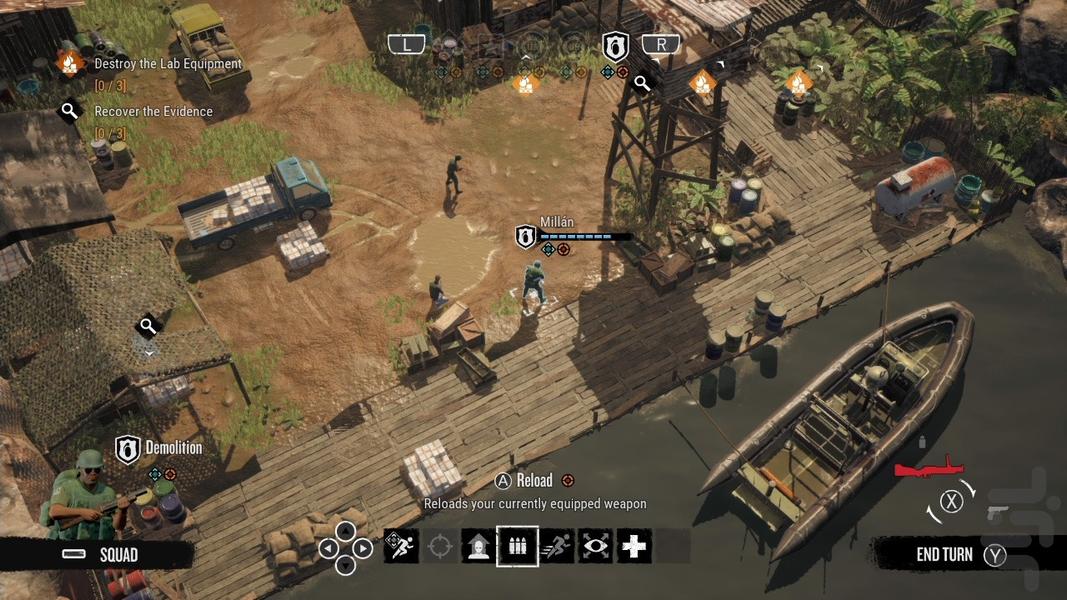 ظهور کارتل ها در نارکوس (غیر رسمی) - Gameplay image of android game