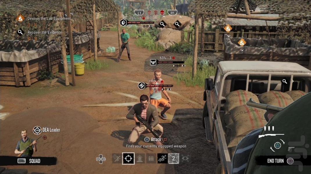 ظهور کارتل ها در نارکوس (غیر رسمی) - Gameplay image of android game
