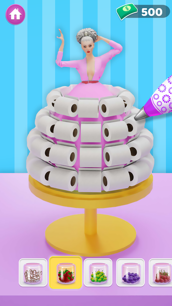Icing on Doll Cake maker Game - عکس بازی موبایلی اندروید