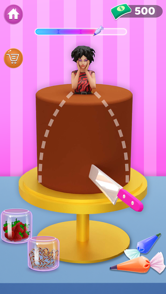Icing on Doll Cake maker Game - عکس بازی موبایلی اندروید