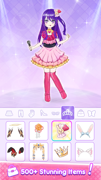 Anime Dress Up - Doll Dress Up - عکس بازی موبایلی اندروید