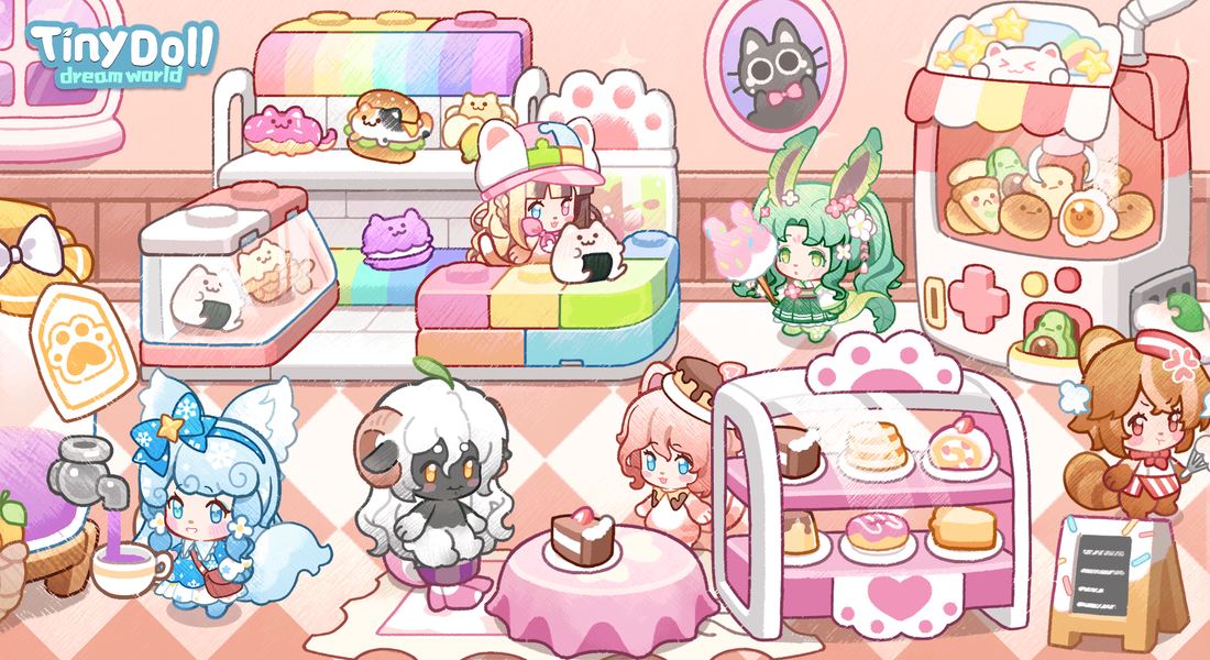 Tiny Dolls：Dream World - Gameplay image of android game
