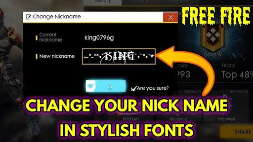 Nickname creator Stylish Text - عکس برنامه موبایلی اندروید