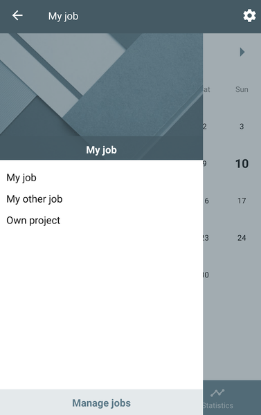 WorkIO - Work Time - Image screenshot of android app