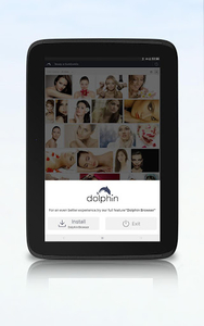 Dolphin Zero Incognito Browser - عکس برنامه موبایلی اندروید
