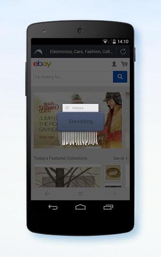 Dolphin Zero Incognito Browser - Image screenshot of android app