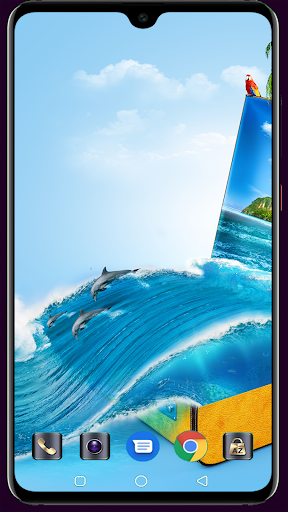 Dolphin Wallpaper - Image screenshot of android app