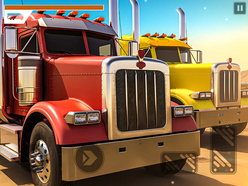 Monster Truck Stunt Derby Game - Gameplay image of android game