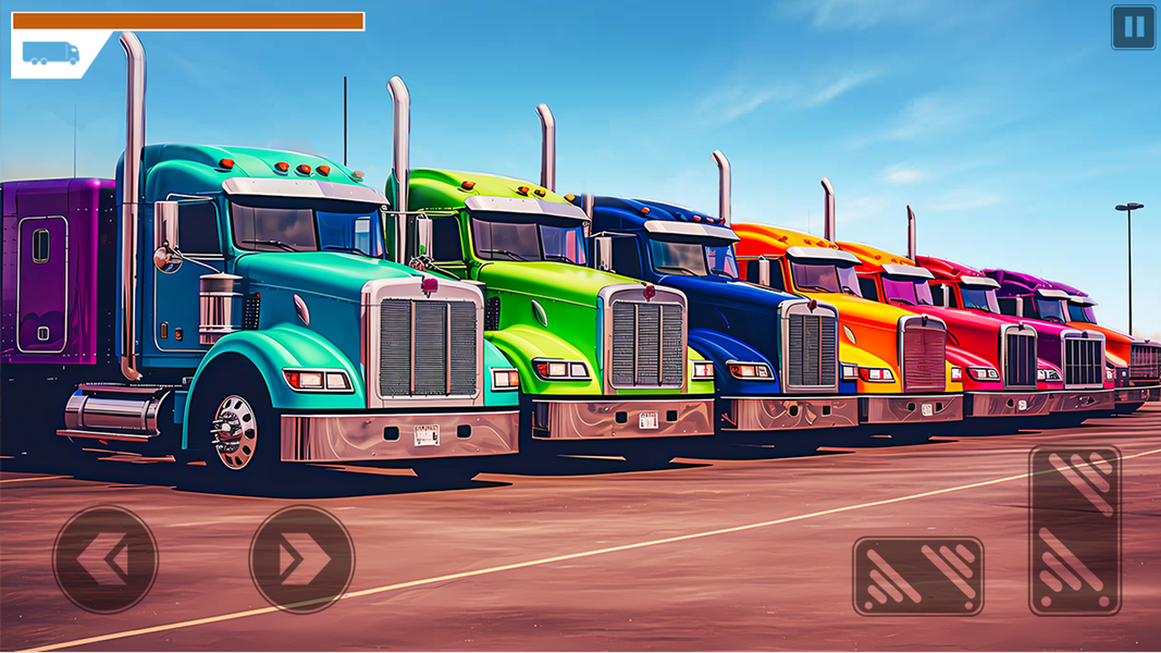 Monster Truck Stunt Derby Game - Gameplay image of android game