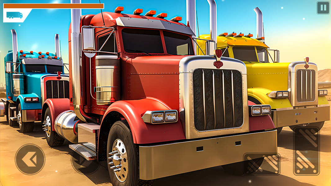 Monster Truck Stunt Derby Game - Gameplay image of android game