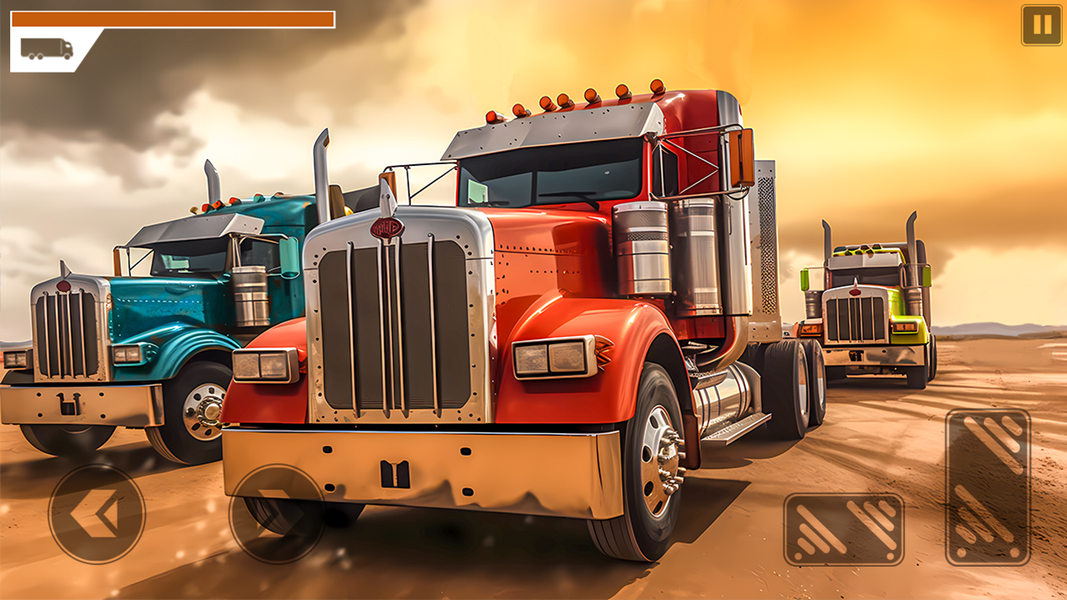 Monster Truck Stunt Derby Game - Gameplay image of android game