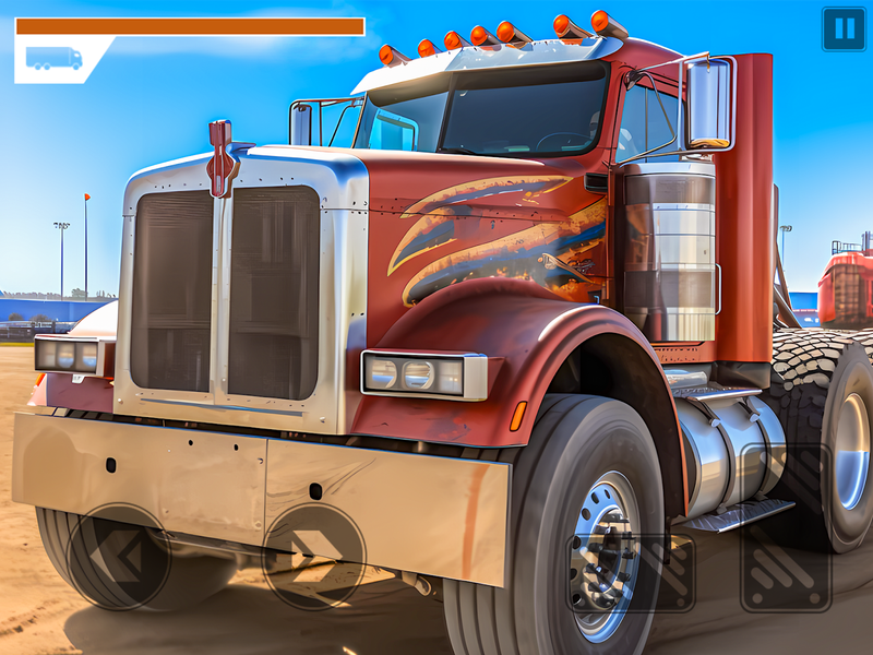 Monster Truck Stunt Derby Game - Gameplay image of android game
