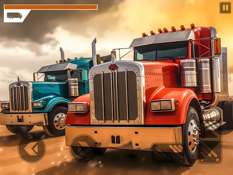 Monster Truck Stunt Derby Game - Gameplay image of android game