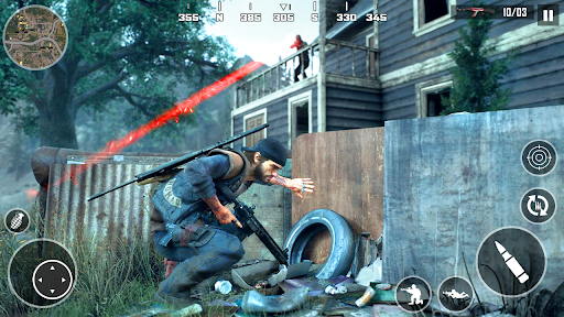 FPS Survival Gun Shooting Game - Gameplay image of android game