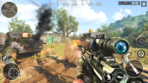 FPS Survival Gun Shooting Game - Gameplay image of android game