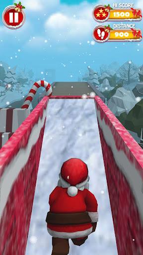 Fun Santa Run-Christmas Runner - Gameplay image of android game