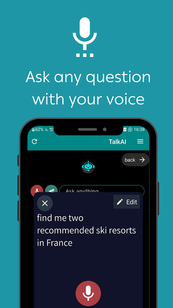 TalkGPT - Talk to Powerful AI - عکس برنامه موبایلی اندروید