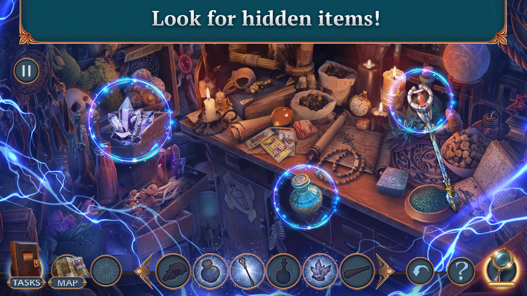 Magic City Detective: Desire - Gameplay image of android game