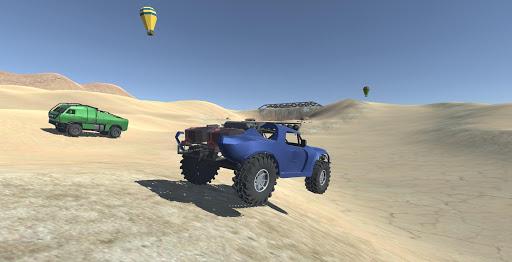 Off-Road Desert Edition 4x4 - Gameplay image of android game