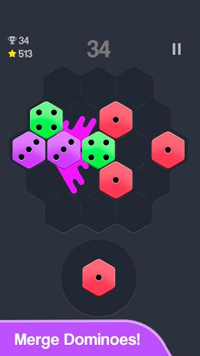 Dominoes! Merge - Hexa Puzzle - عکس بازی موبایلی اندروید