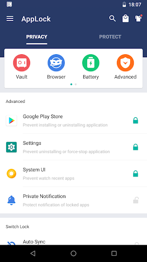 AppLock – قفل برنامه‌ها - عکس برنامه موبایلی اندروید