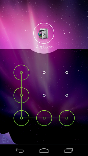 AppLock Theme Aurora - Image screenshot of android app