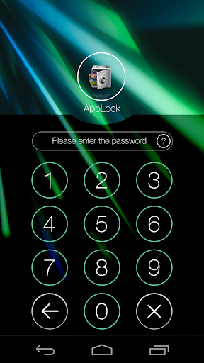 AppLock Theme Beam - Image screenshot of android app