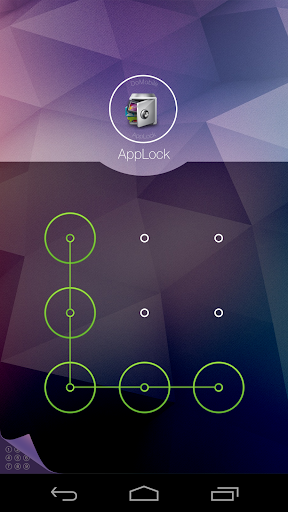 AppLock Theme Cube - Image screenshot of android app