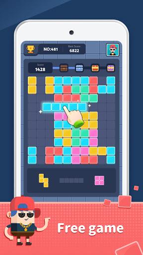 Block puzzle - Gameplay image of android game