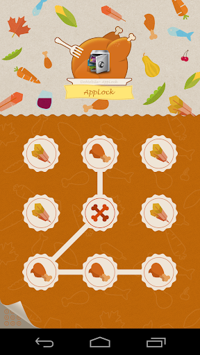 AppLock Theme Thanksgiving - Image screenshot of android app