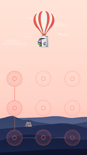 AppLock Theme BalloonRide - Image screenshot of android app