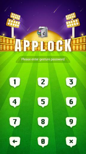 AppLock Theme Cricket - Image screenshot of android app