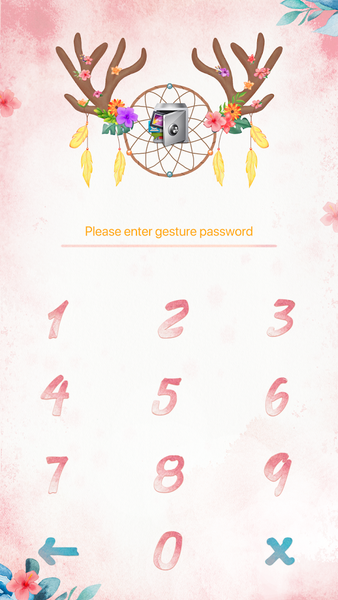 AppLock Theme Dreamcatcher - Image screenshot of android app