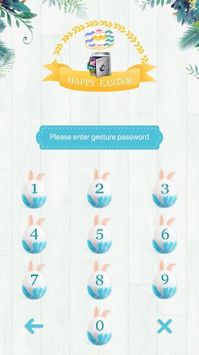 AppLock Theme Easter - Image screenshot of android app