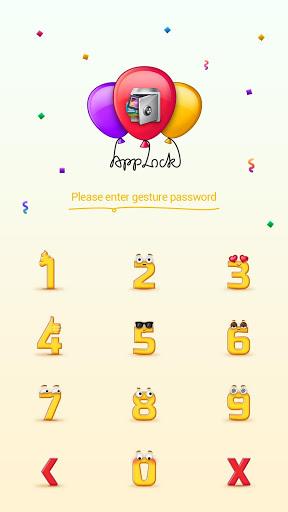 AppLock Theme Emoji - Image screenshot of android app