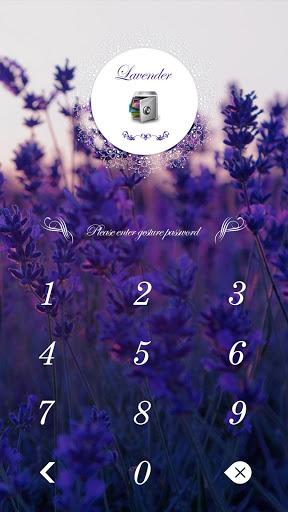 AppLock Theme Lavender - عکس برنامه موبایلی اندروید