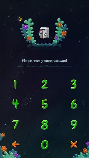 AppLock Theme Lucky Clover - Image screenshot of android app