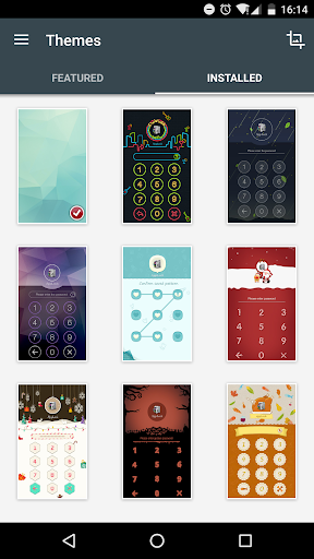 AppLock Theme Metal - عکس برنامه موبایلی اندروید