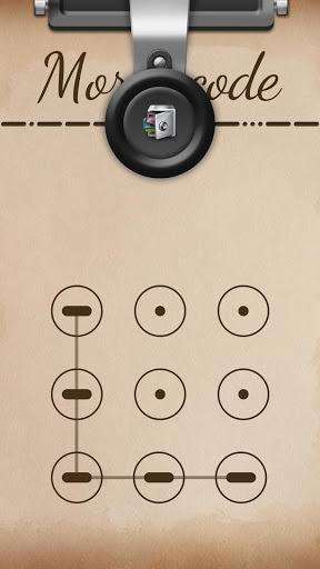 AppLock Theme MorseCode - Image screenshot of android app