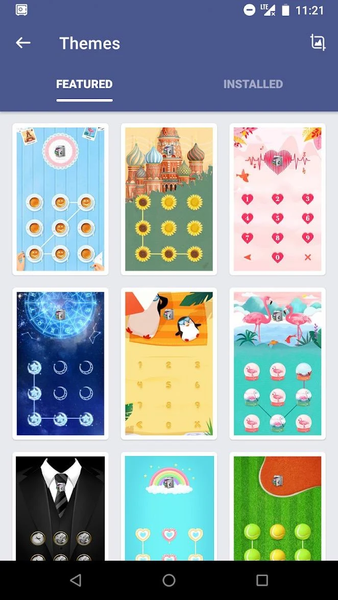 AppLock Theme Peach - عکس برنامه موبایلی اندروید